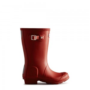 Hunter Kids Original Rain Boots Red | 7031698-UO