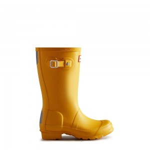 Hunter Kids Original Rain Boots Yellow | 7925310-OH