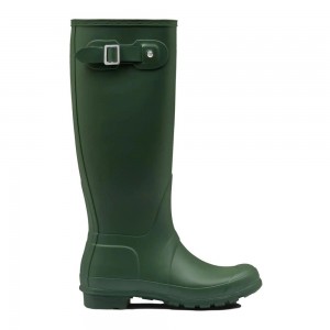 Hunter Women's Original Wellies Tall Rain Boots Green | 8167304-MU