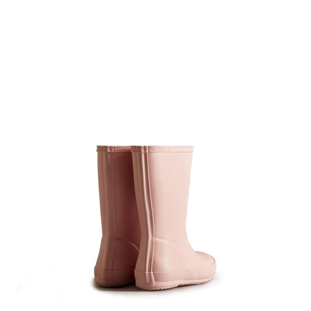 Hunter Kids Classic Rain Boots Pink | 2840563-FO