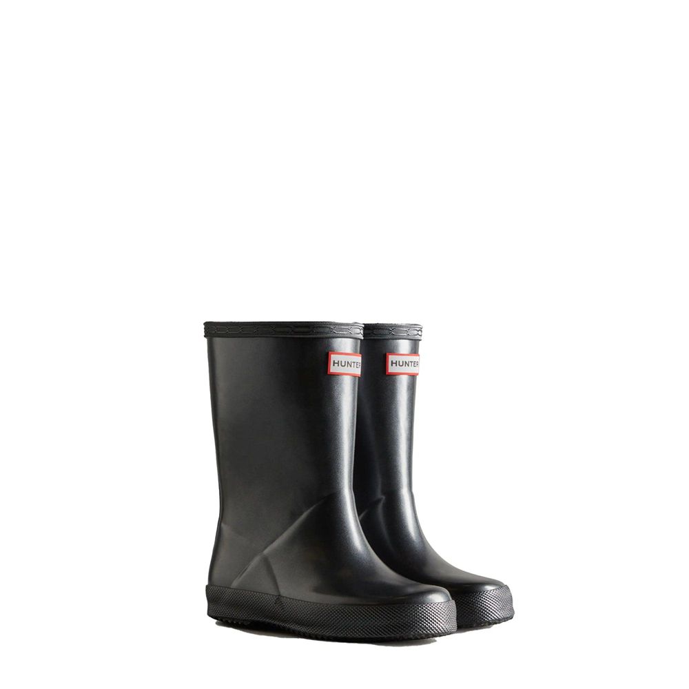 Hunter Kids Nebula Rain Boots Black | 7469350-SB