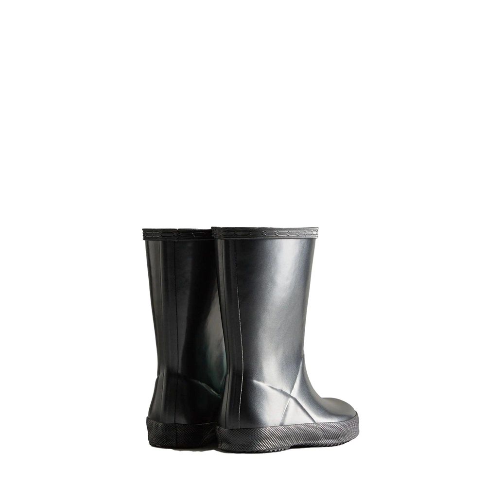 Hunter Kids Nebula Rain Boots Black | 7469350-SB