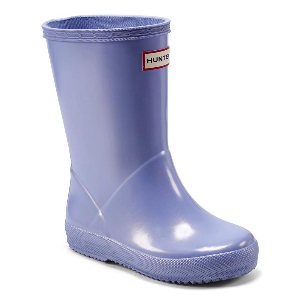 Hunter Kids Nebula Rain Boots Blue | 2906357-SL