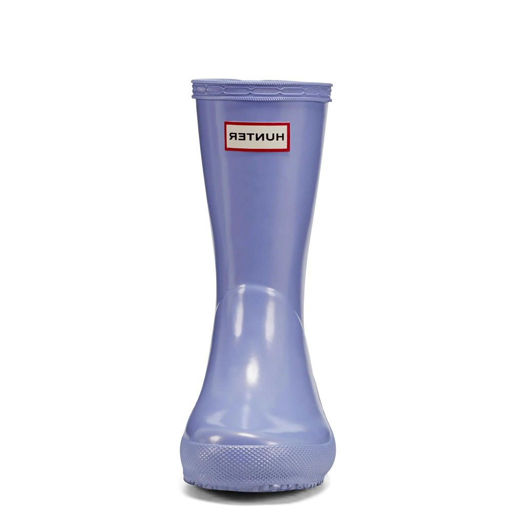 Hunter Kids Nebula Rain Boots Blue | 2906357-SL