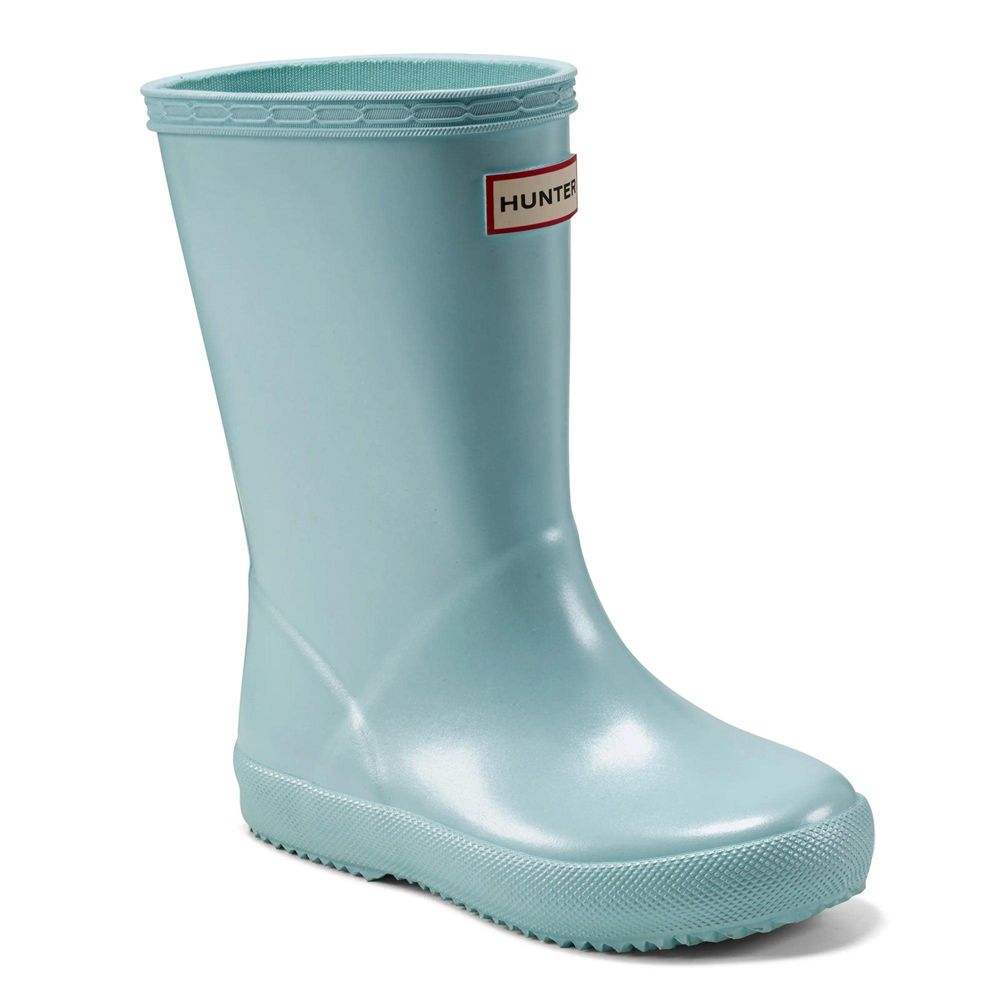 Hunter Kids Nebula Rain Boots Green | 1259086-XC