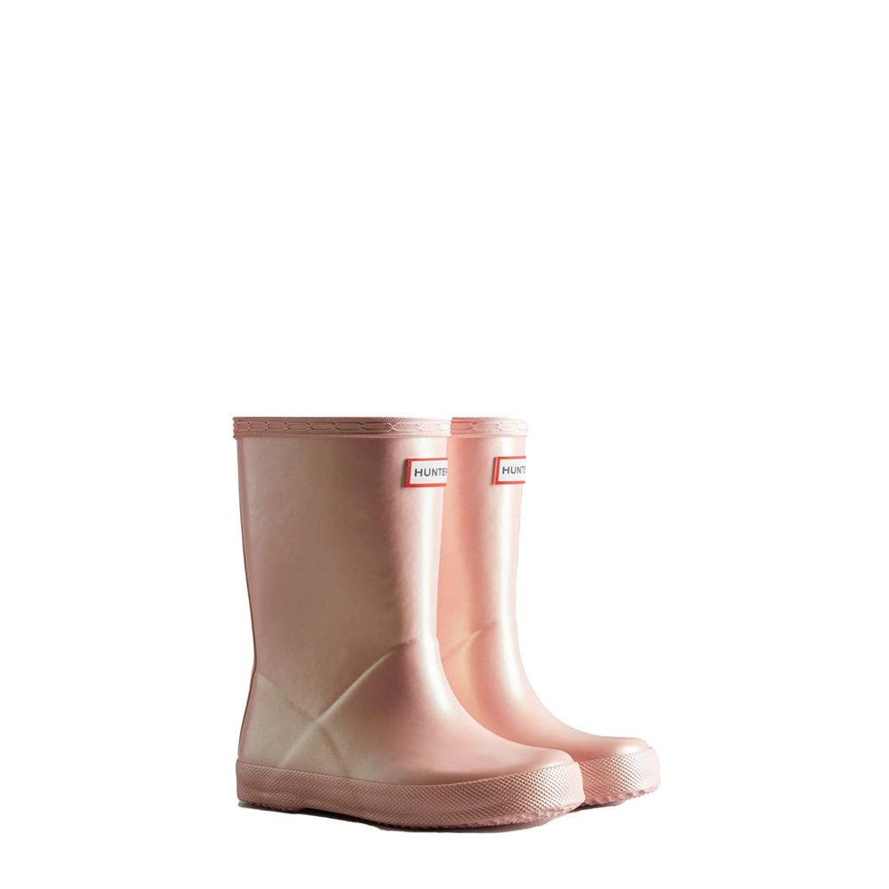 Hunter Kids Nebula Rain Boots Pink | 3402856-PS