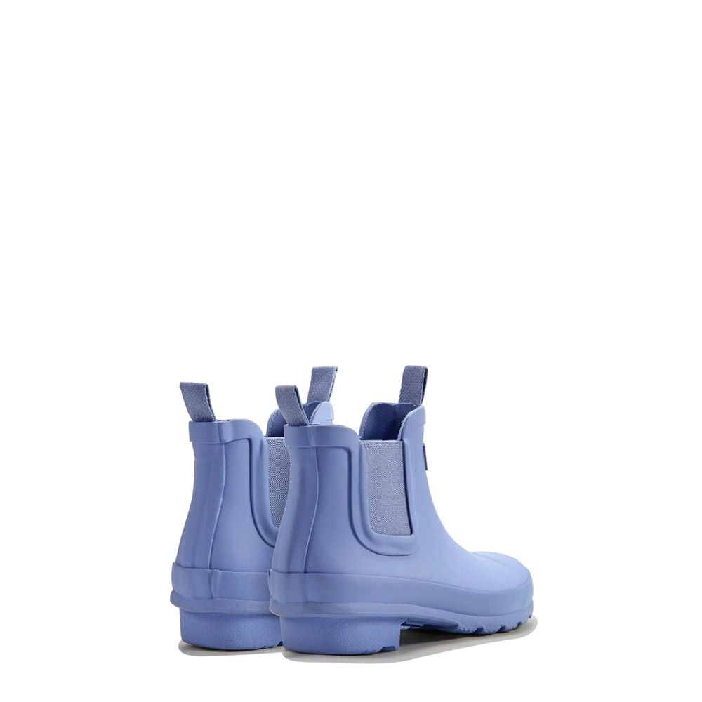 Hunter Kids Original Chelsea Rain Boots Blue | 1709526-WJ