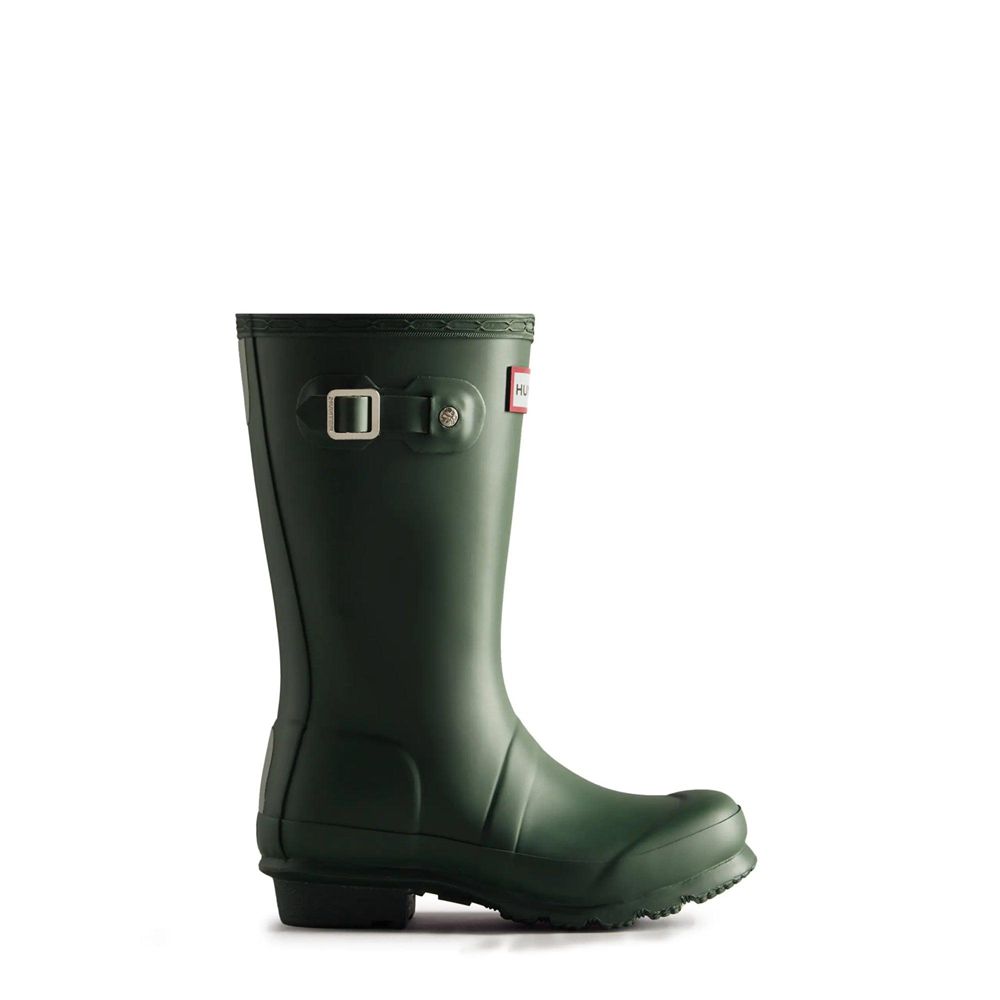 Hunter Kids Original Rain Boots Green | 9326754-AK