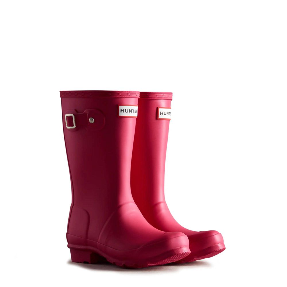 Hunter Kids Original Rain Boots Pink | 0618342-DC