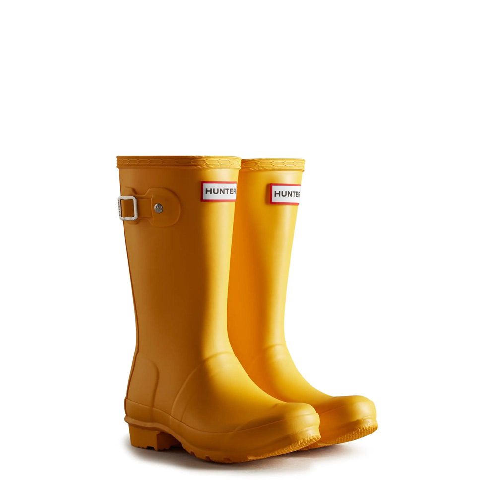 Hunter Kids Original Rain Boots Yellow | 7925310-OH