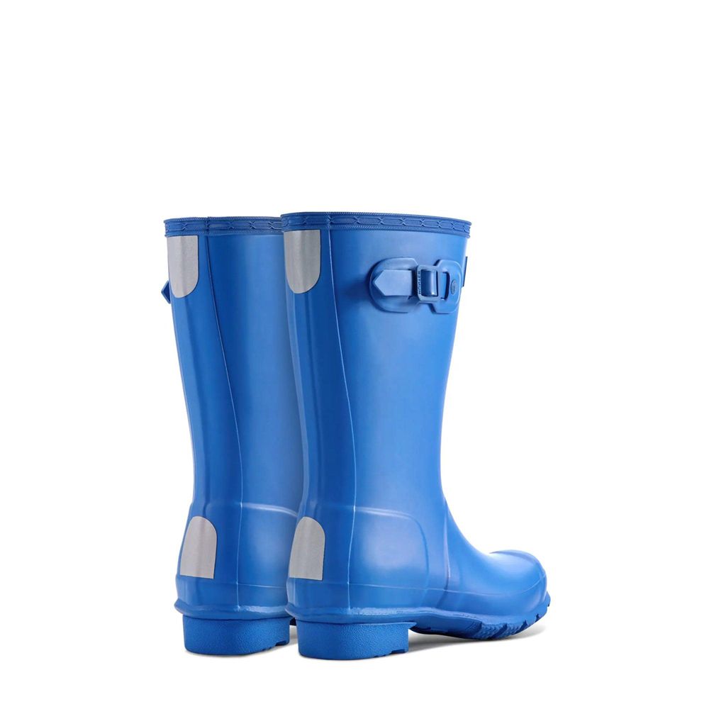 Hunter Kids Original Tonal Rain Boots Blue | 2978640-IS