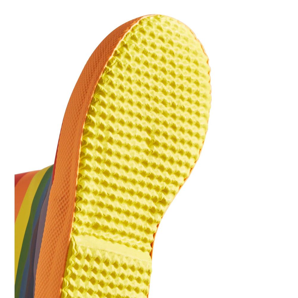 Hunter Kids Rainbow Rain Boots Yellow | 6509428-OK