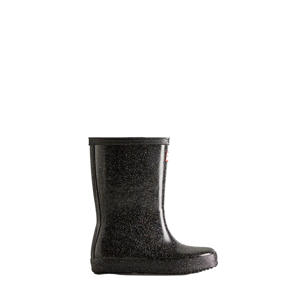 Hunter Kids Starcloud Rain Boots Black | 5941768-OC