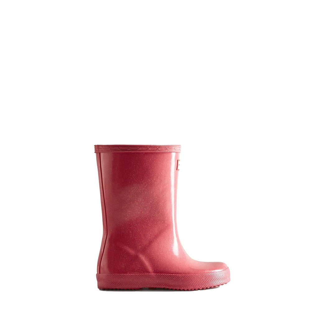 Hunter Kids Starcloud Rain Boots Pink | 2801379-MJ