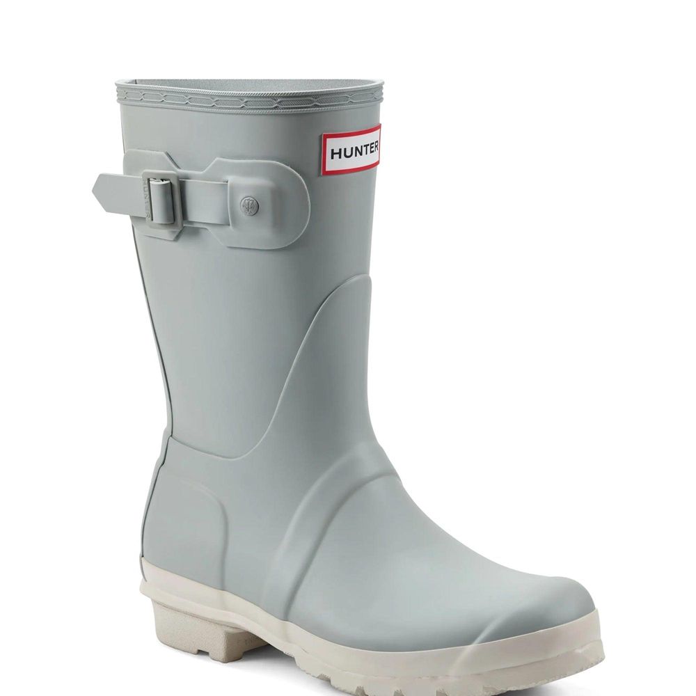 Hunter Women's Original Tonal Wellies Short Rain Boots Blue | 5682930-MN