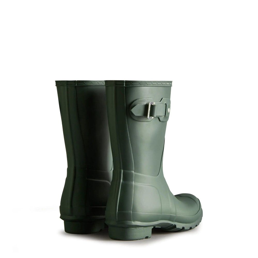 Hunter Women's Original Wellies Short Rain Boots Green | 6175290-SD