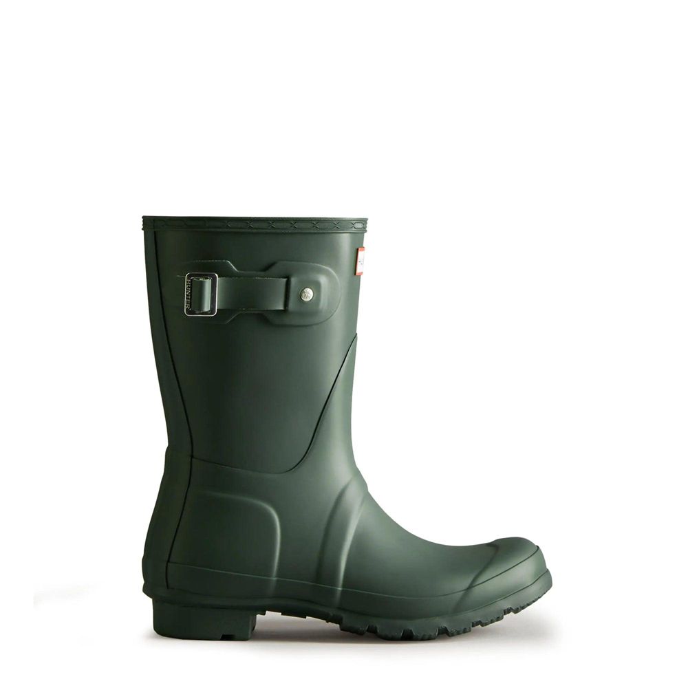 Hunter Women\'s Original Wellies Short Rain Boots Green | 6175290-SD