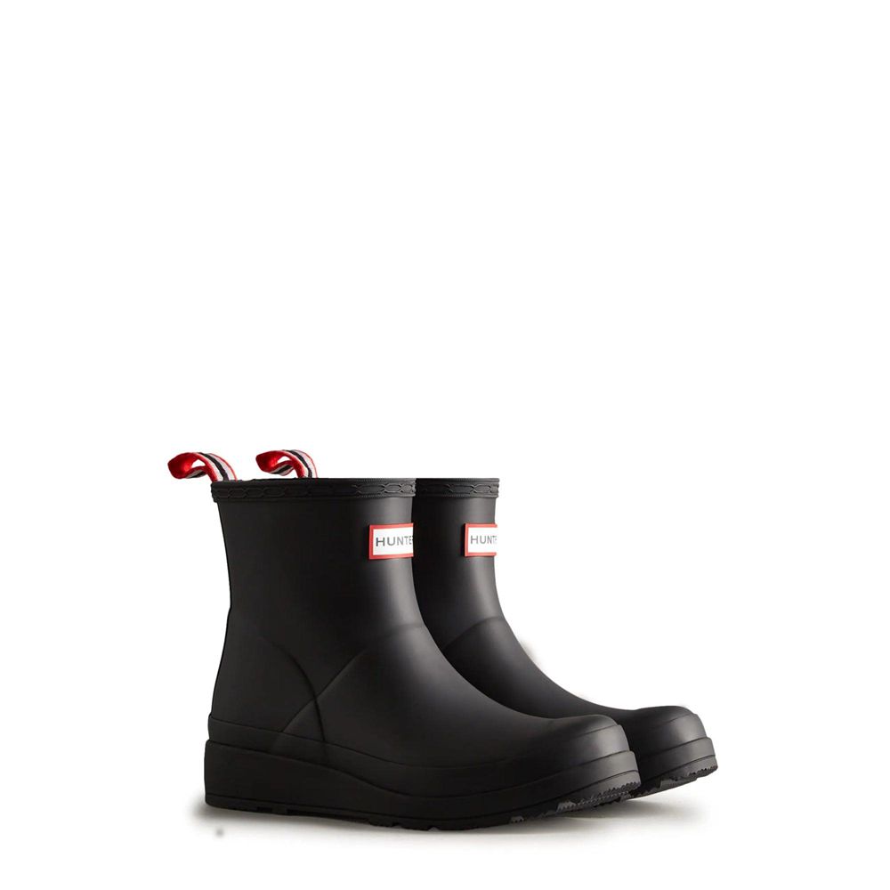 Hunter Women's PLAY™ Wellies Short Rain Boots Black | 5132847-KW