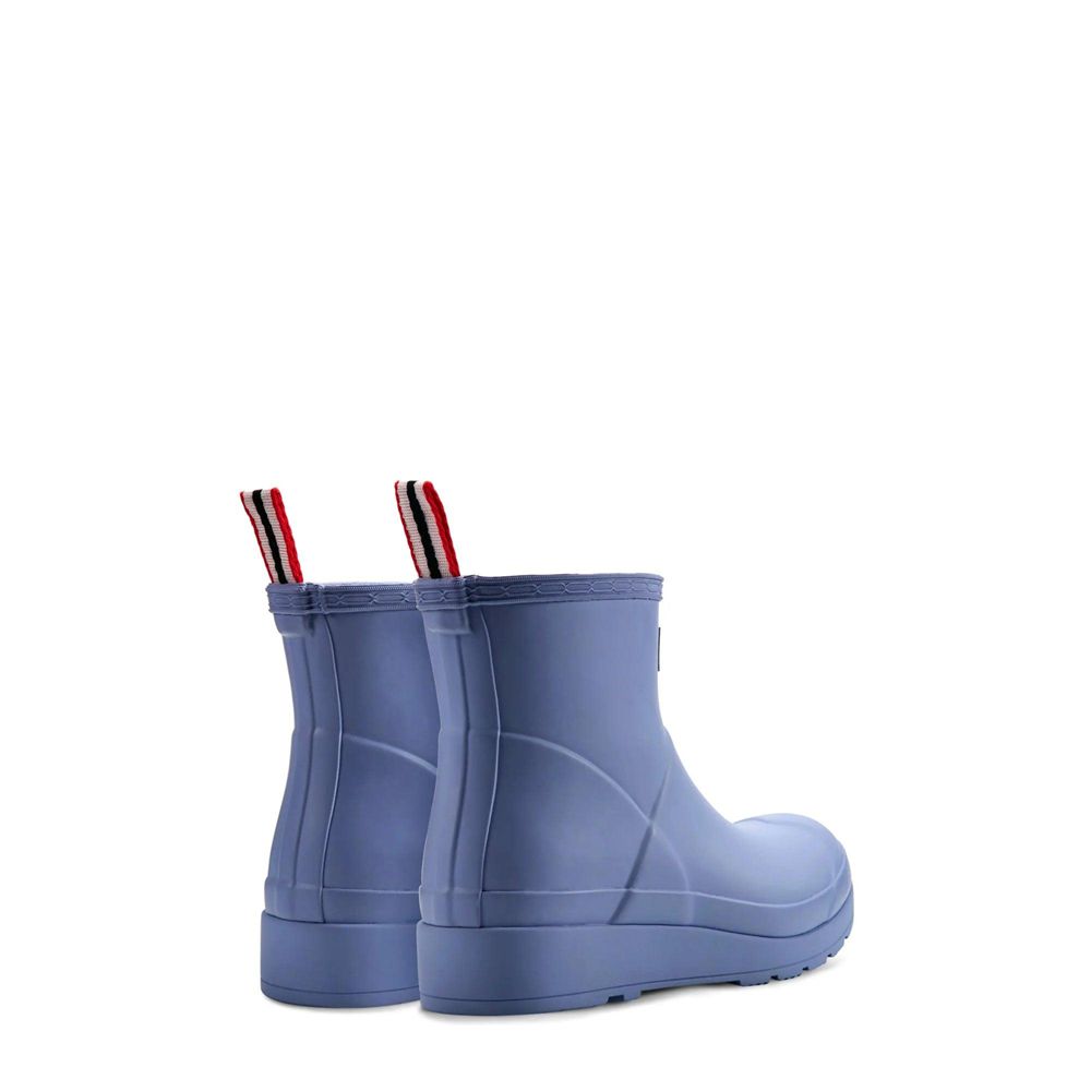 Hunter Women's PLAY™ Wellies Short Rain Boots Blue | 0859341-TF