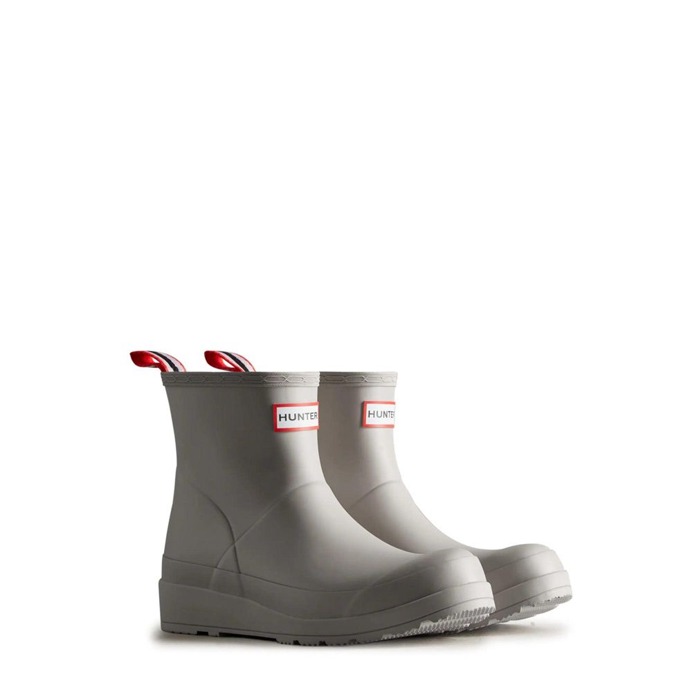 Hunter Women's PLAY™ Wellies Short Rain Boots Grey | 7354086-PJ