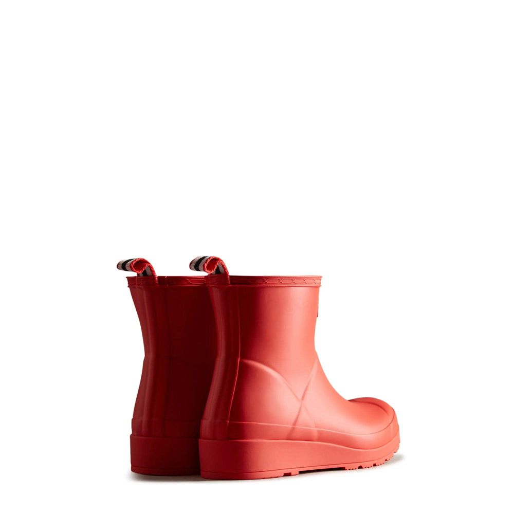 Hunter Women's PLAY™ Wellies Short Rain Boots Red | 4958306-MB