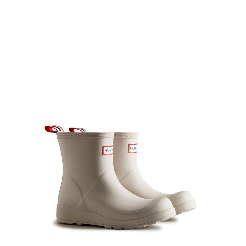 Hunter Women's PLAY™ Wellies Short Rain Boots White | 2618350-AJ